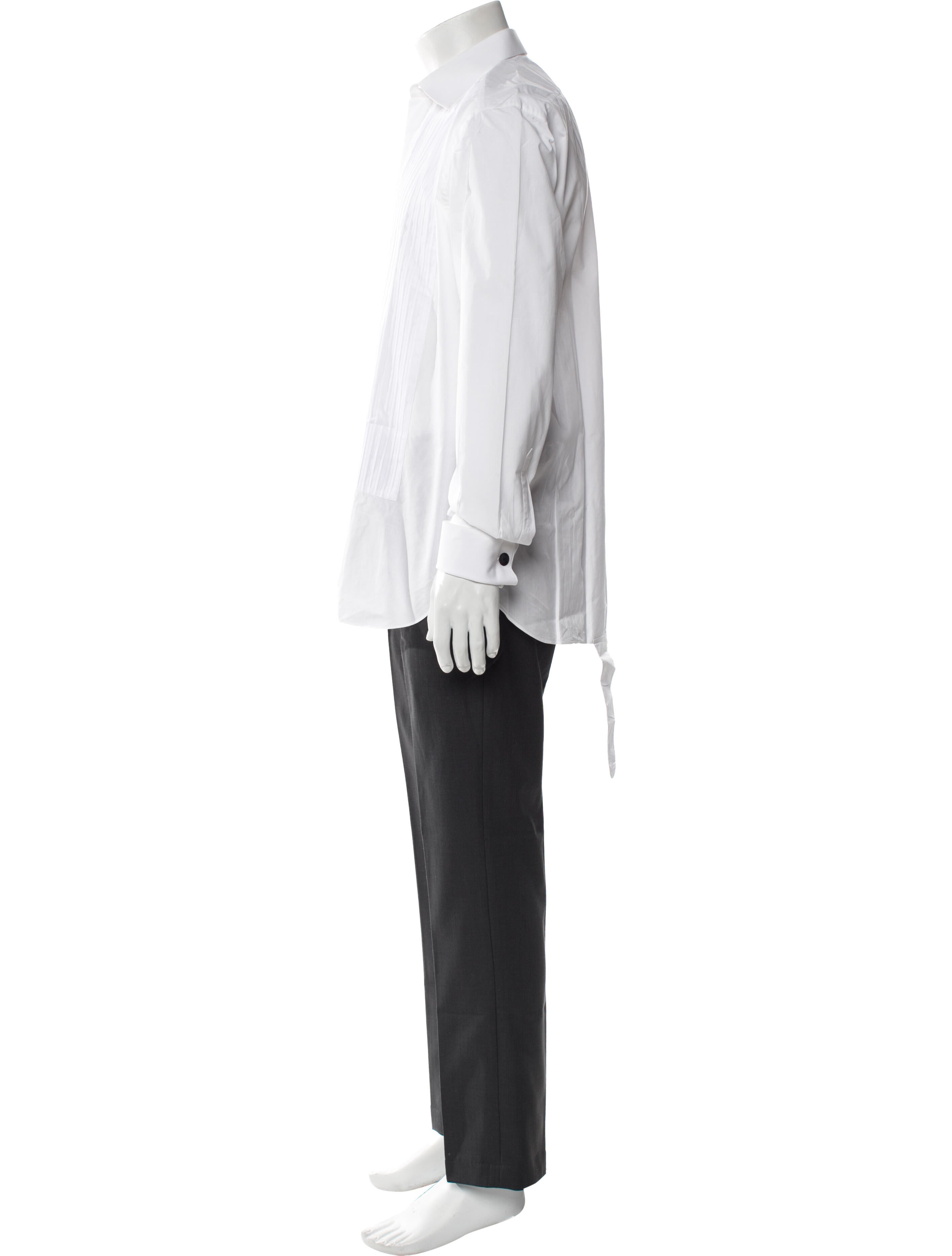 Brioni Long Sleeve Tuxedo Shirt