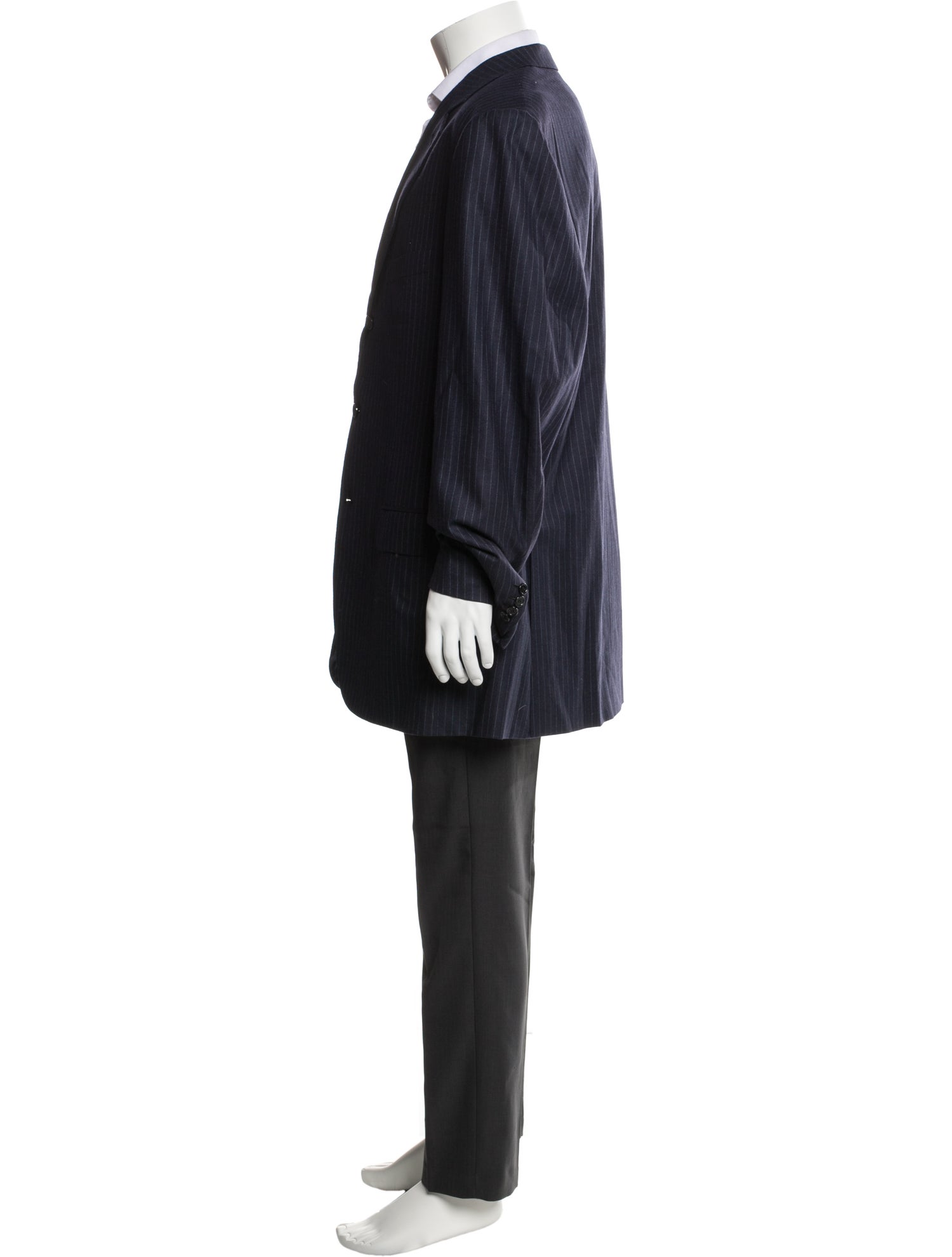 Brioni Wool Striped Blazer