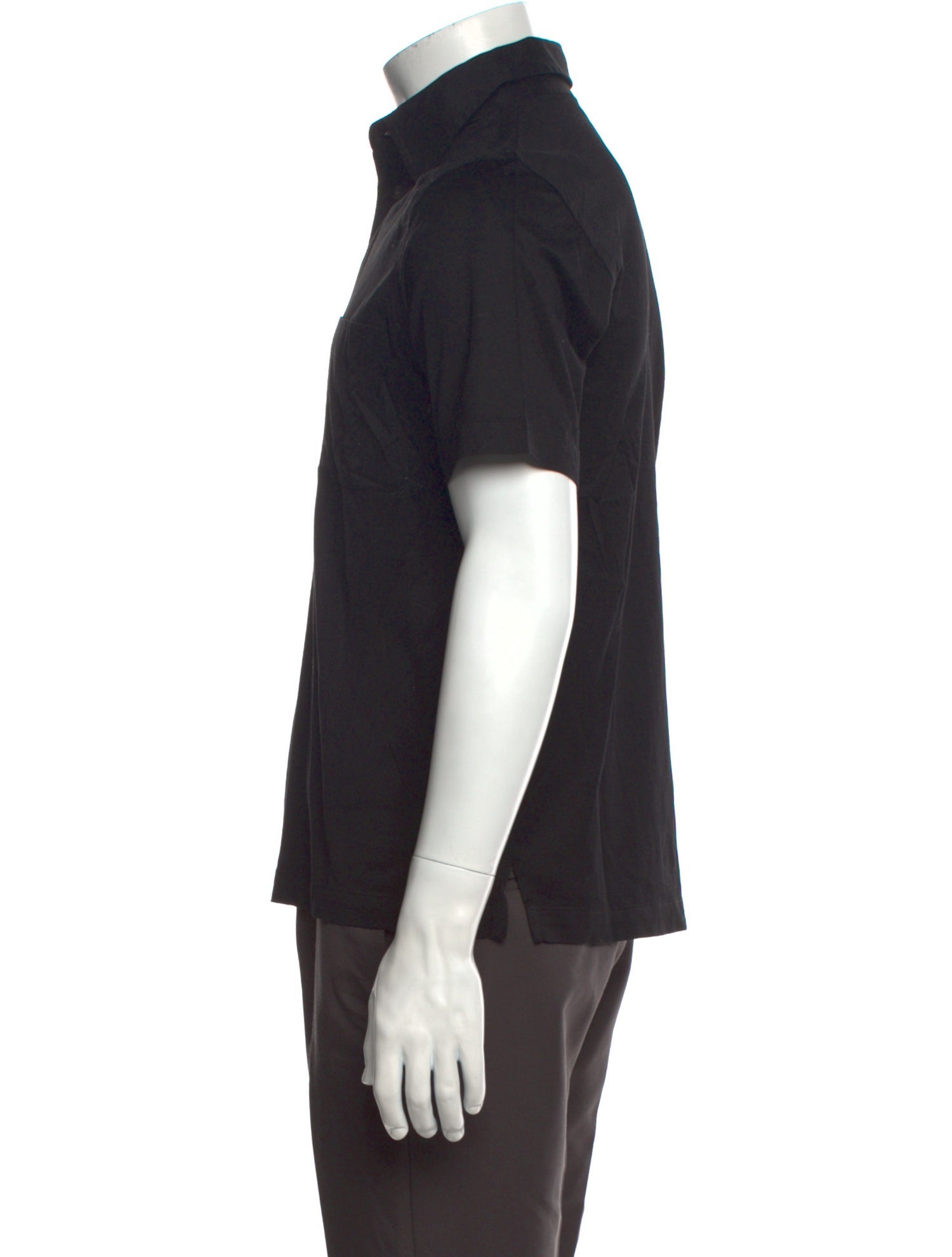 Brioni Collar Short Sleeve Polo Shirt