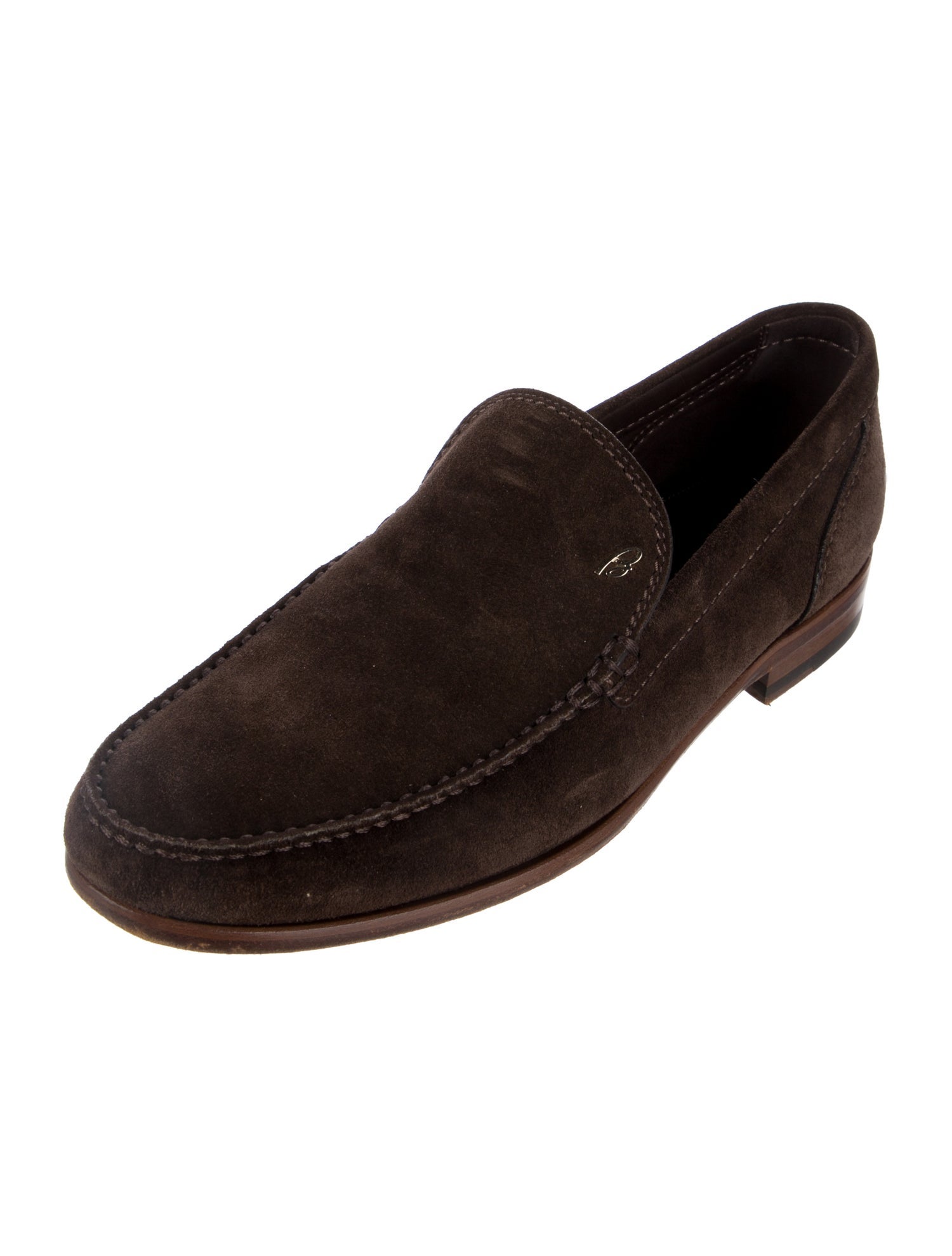 Brioni Suede Dress Loafers