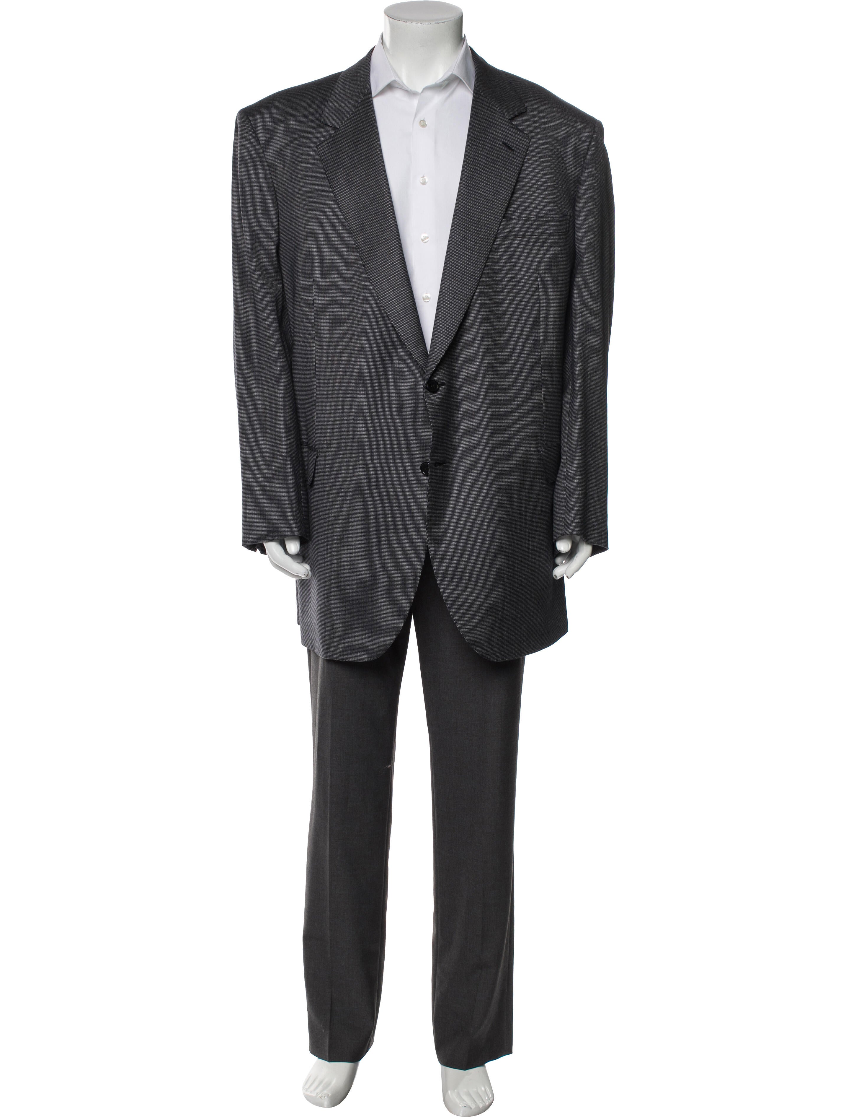 Brioni Plaid Print Blazer