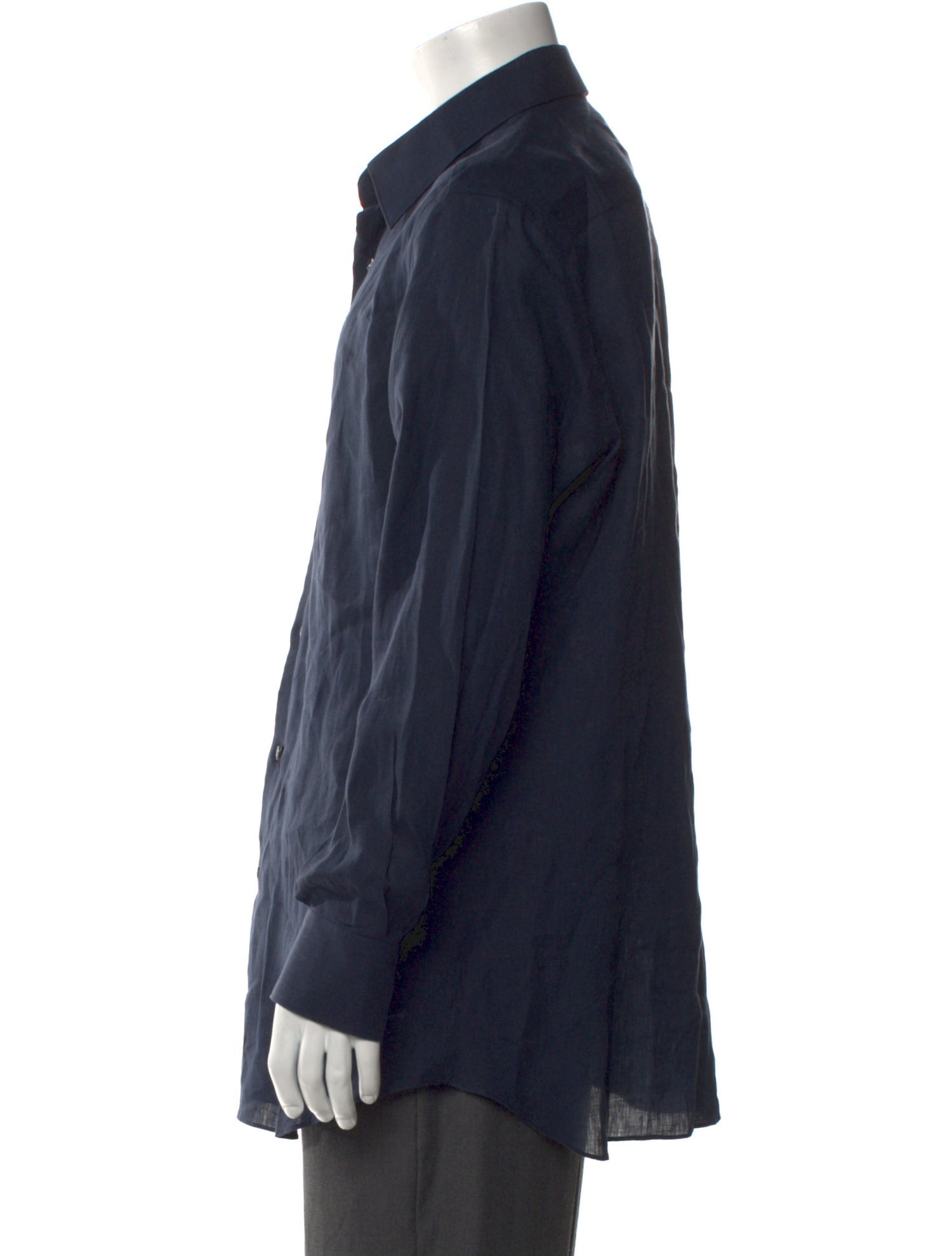 Brioni Linen Long Sleeve Dress Shirt w/ Tags