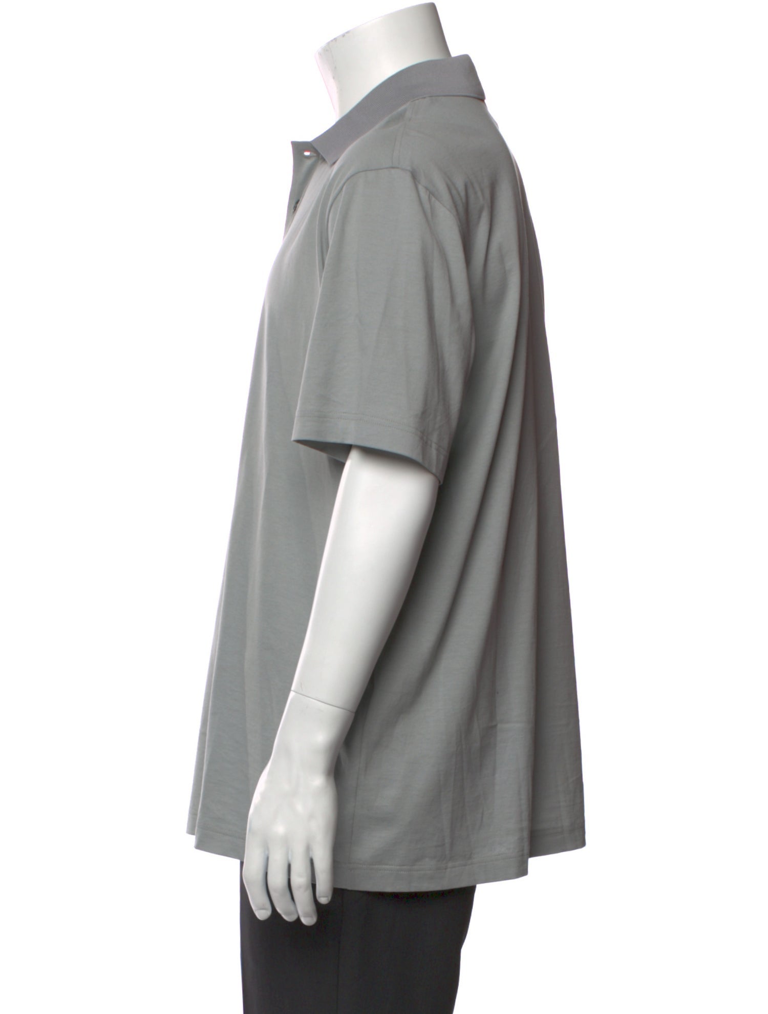 Brioni Crew Neck Short Sleeve Polo Shirt