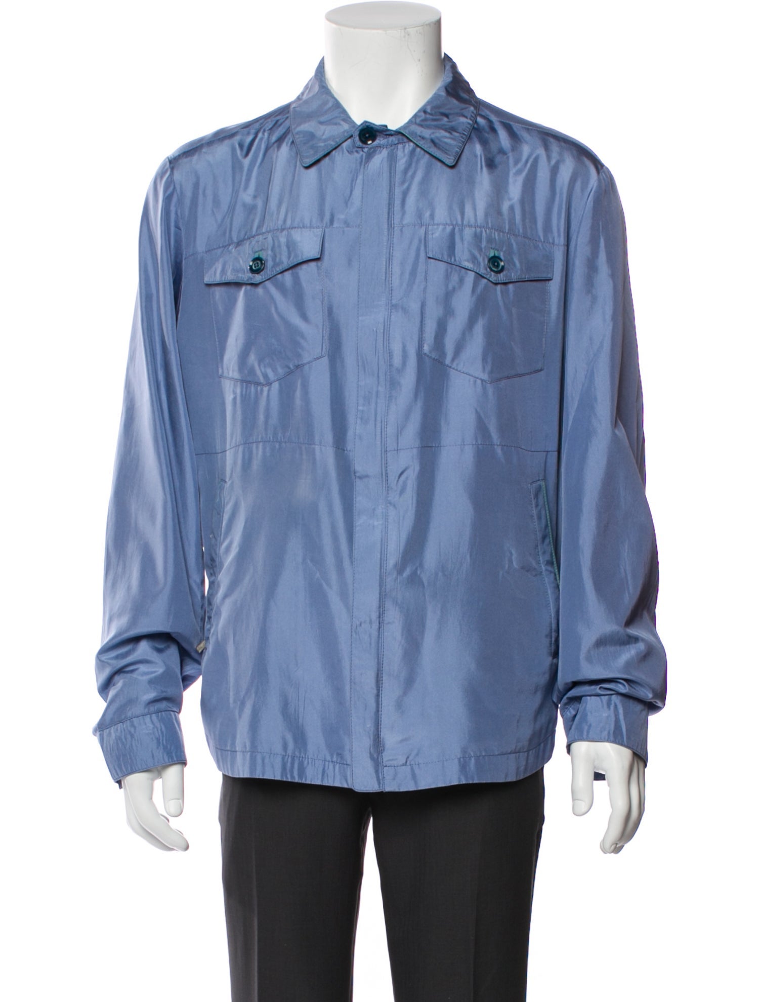 Brioni Silk Windbreaker