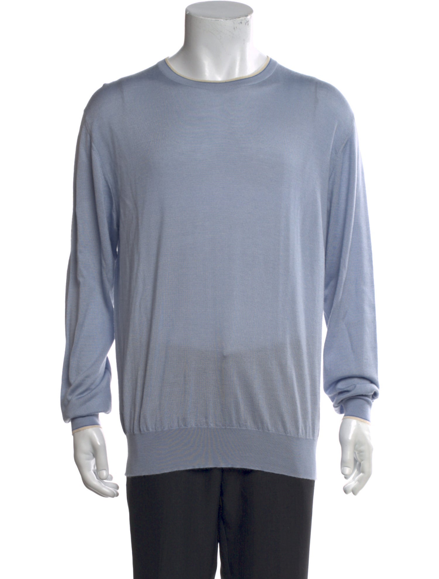 Brioni Cashmere Crew Neck Pullover