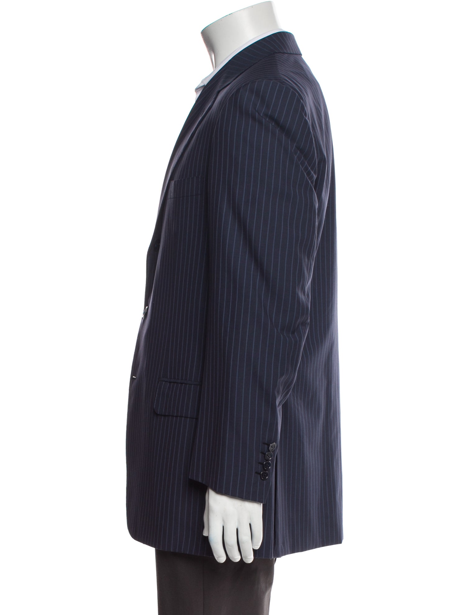 Brioni Wool Striped Blazer