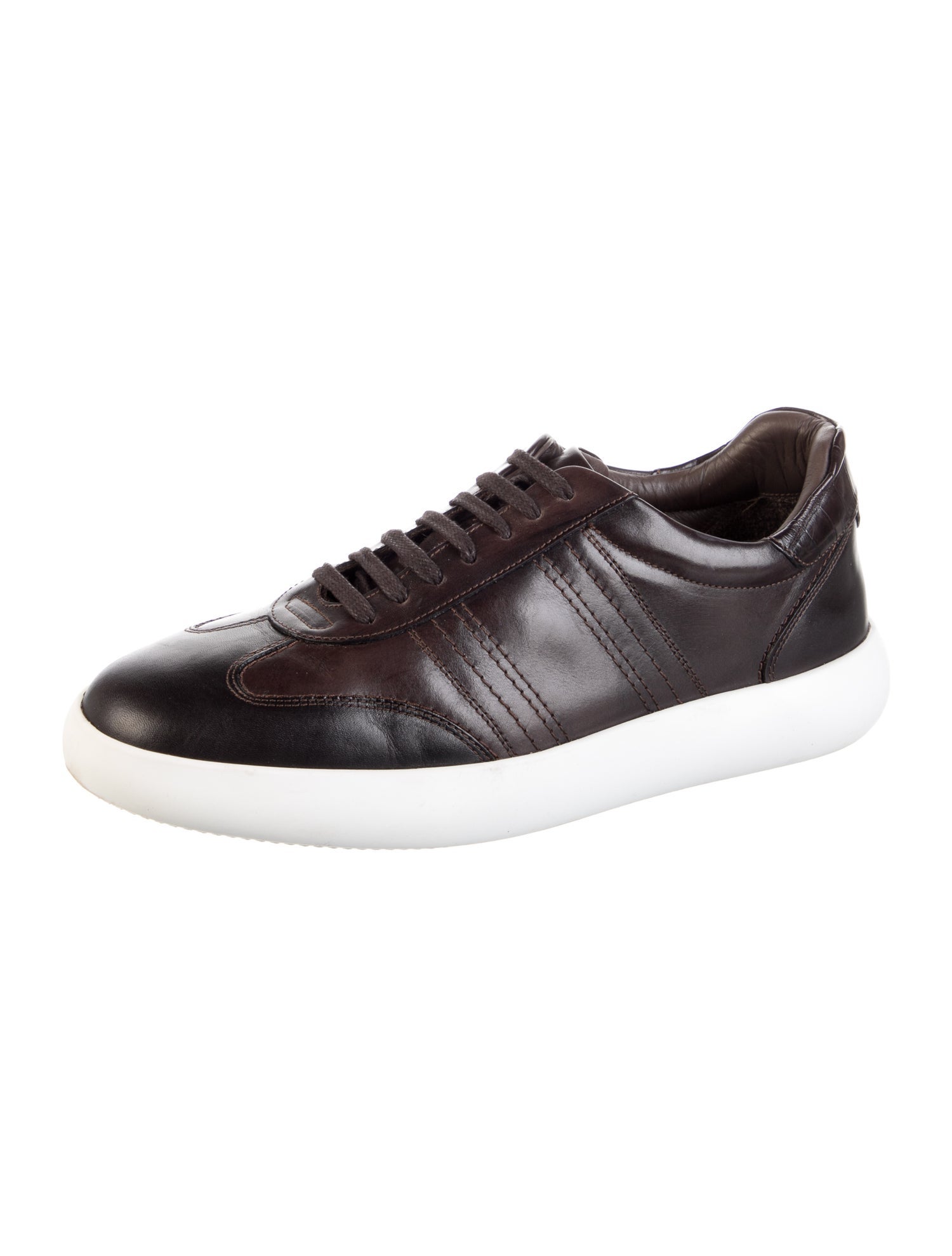Brioni Leather Sneakers