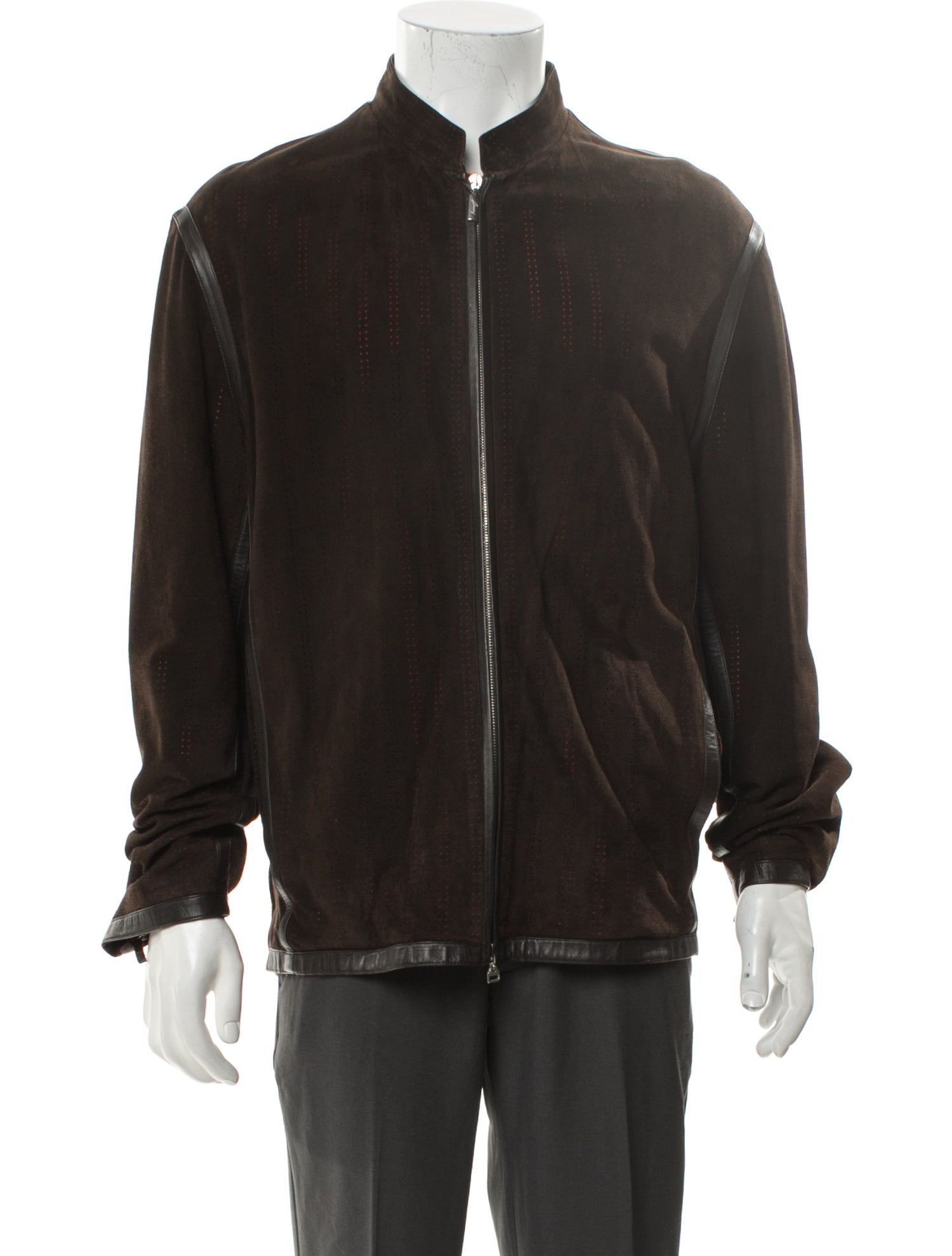 Brioni Silk Bomber Jacket