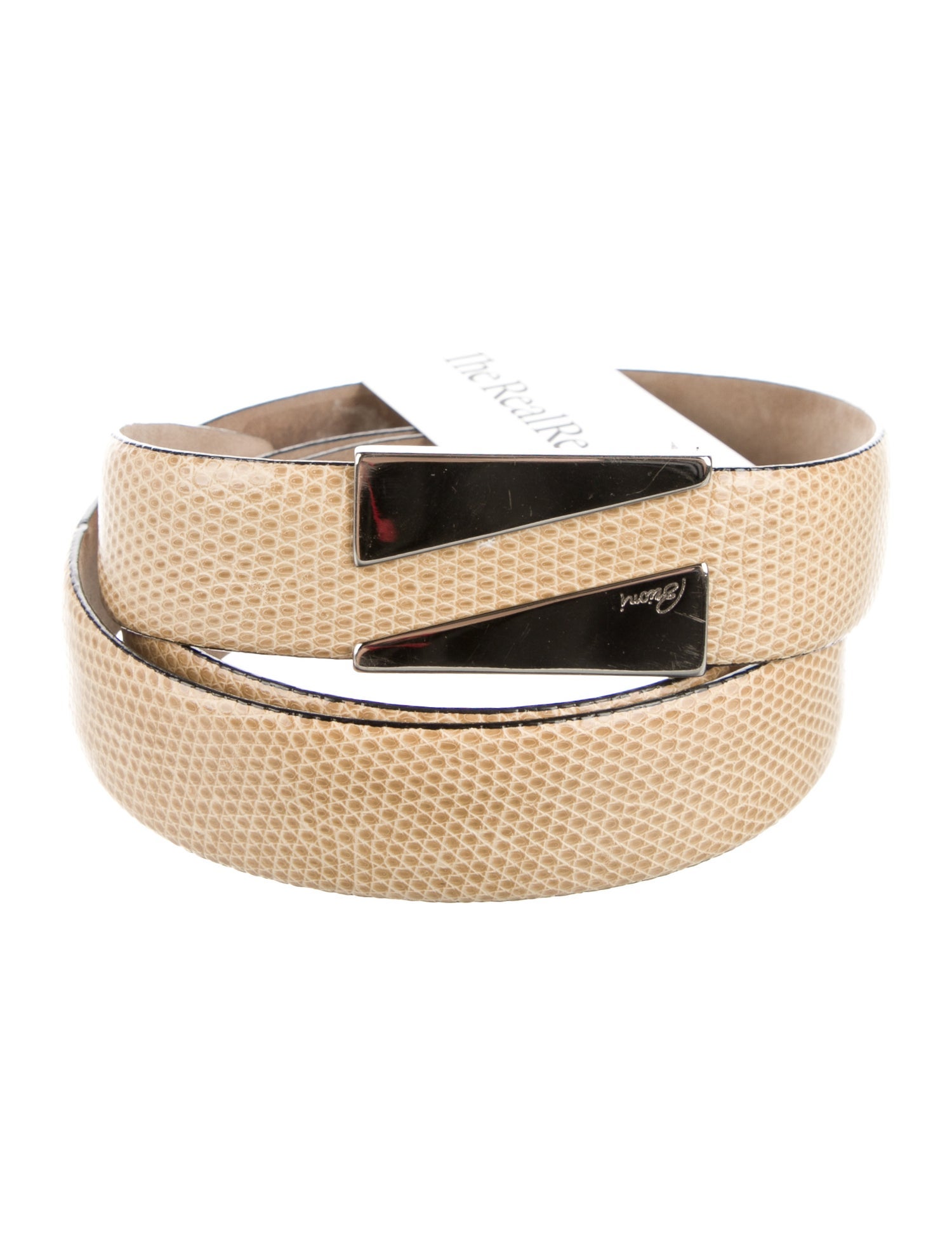 Brioni Water Snake Belt