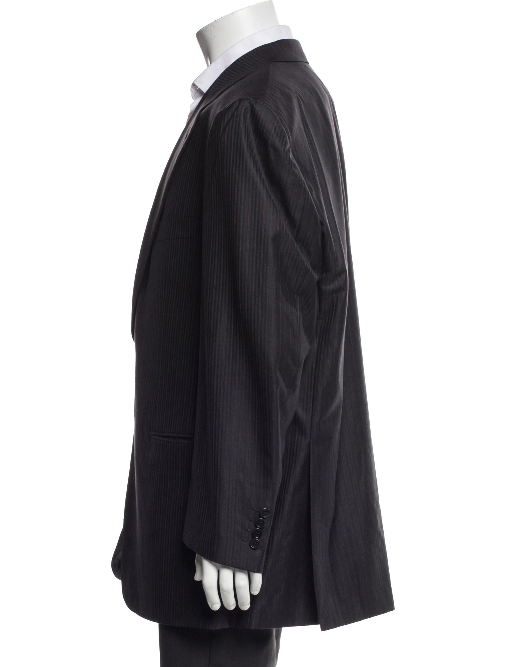 Brioni Wool Striped Blazer