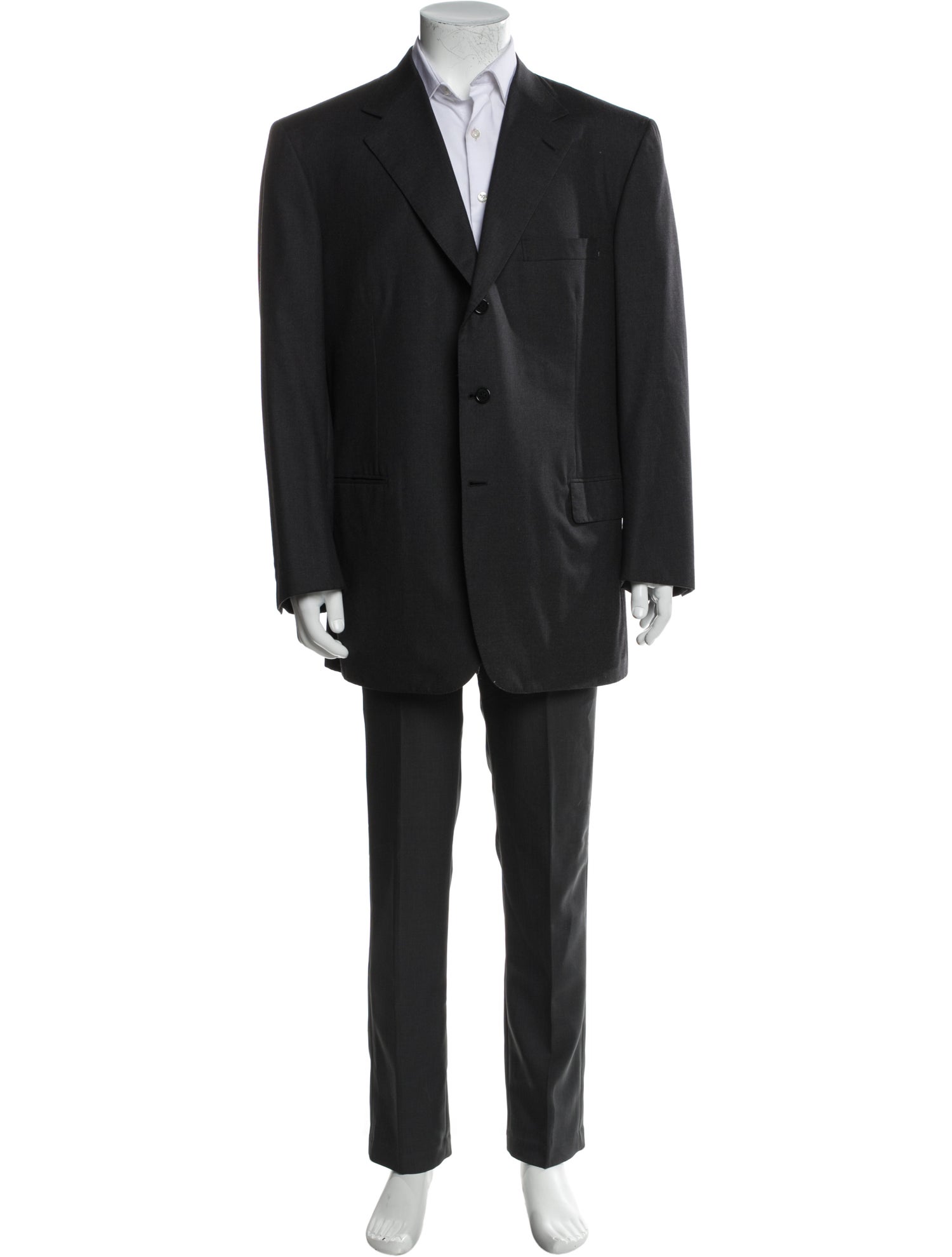 Brioni Wool Striped Two-Piece Blazer
