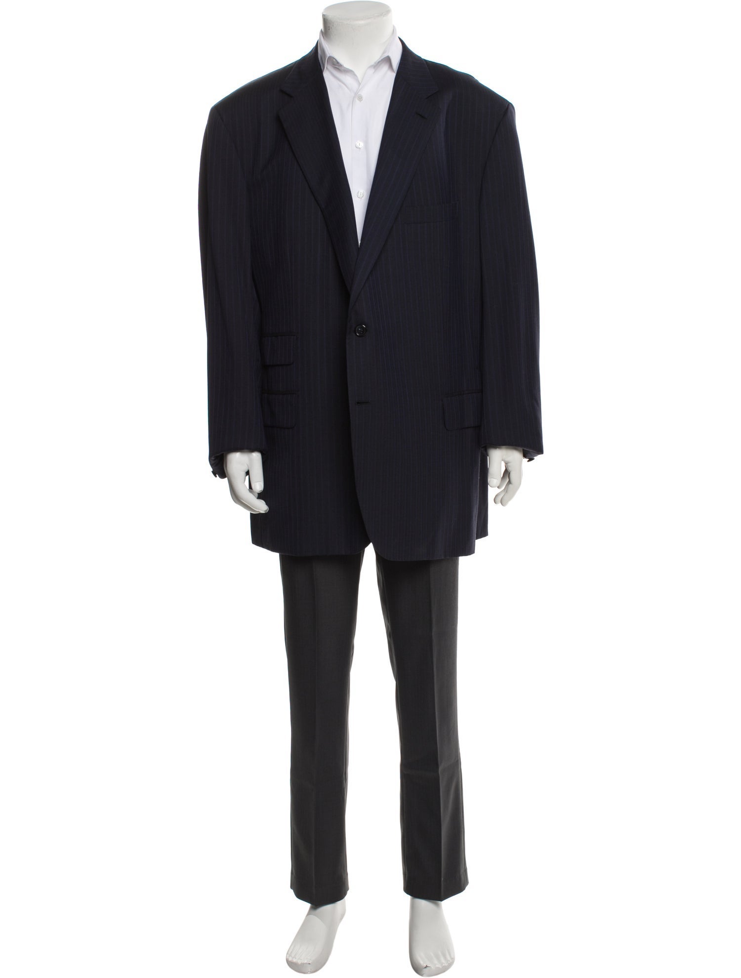 Brioni Wool Striped Blazer