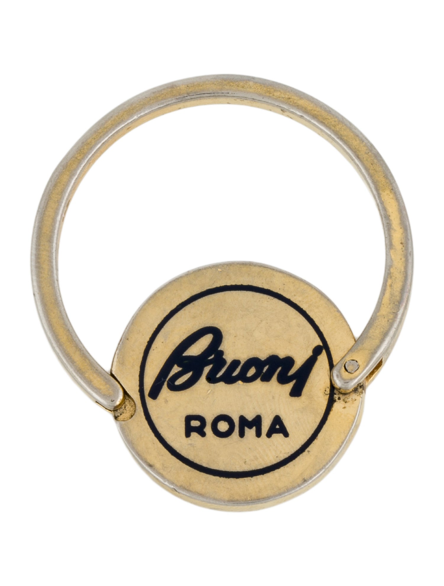 Brioni Metal Keychain