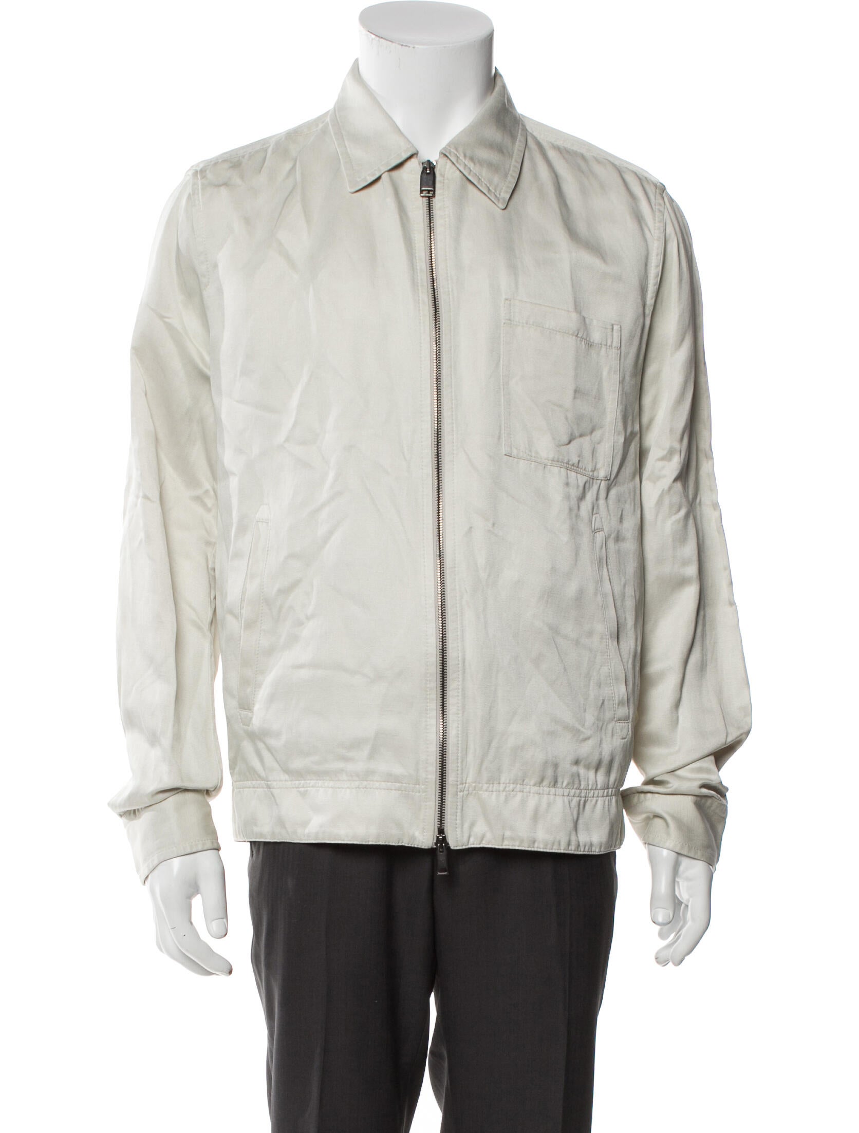 Brioni Silk Bomber Jacket