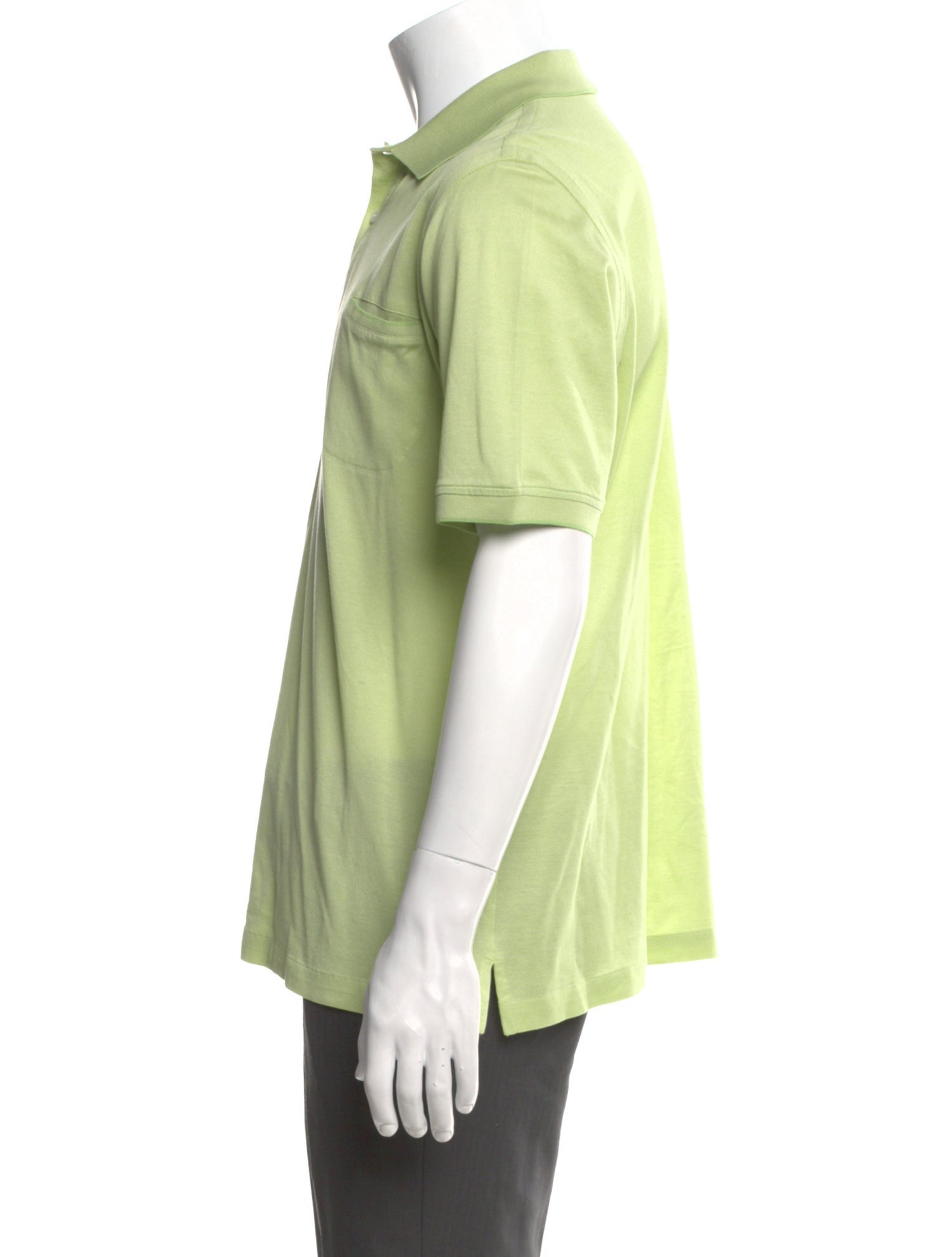 Brioni Crew Neck Short Sleeve Polo Shirt