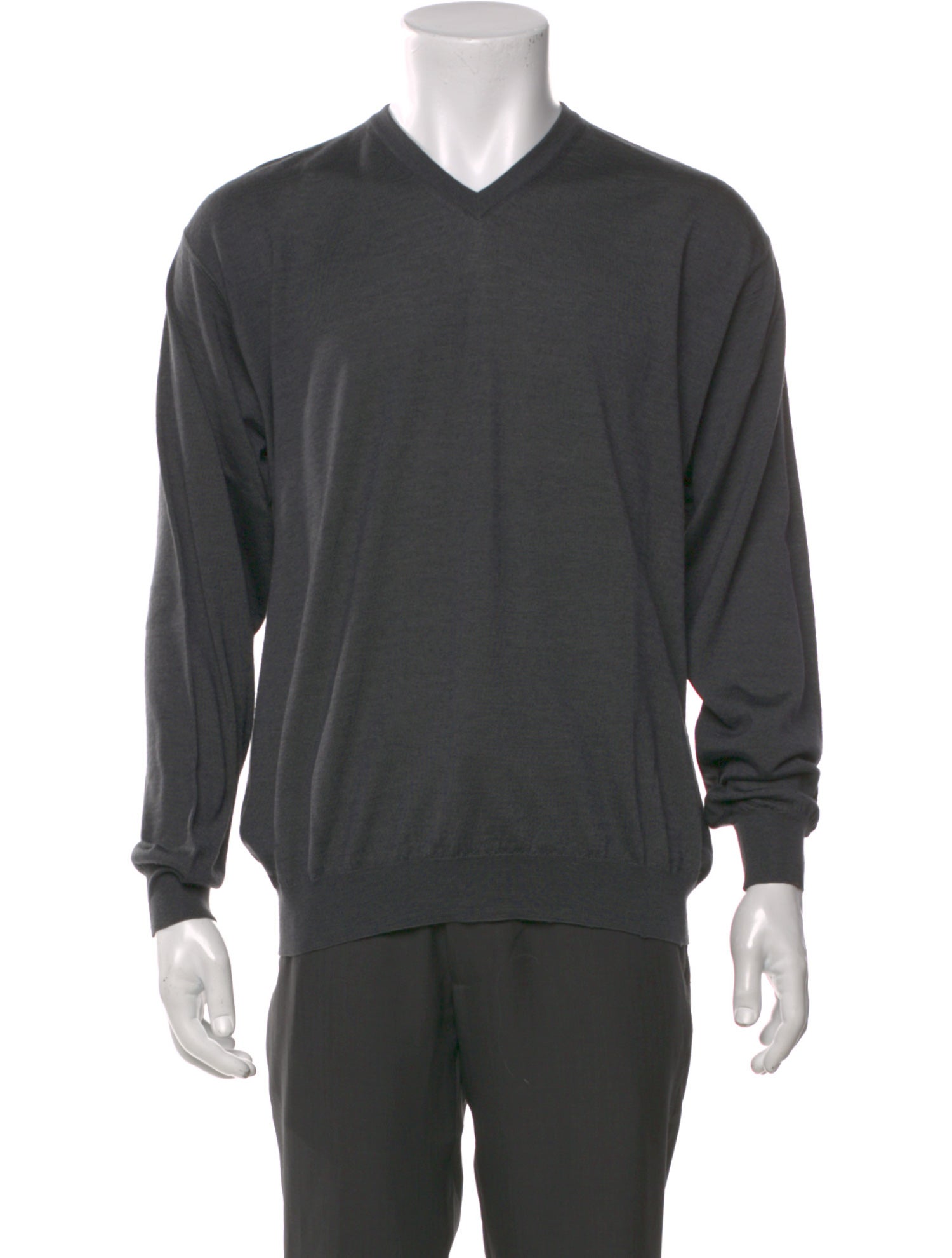 Brioni Wool V-Neck Pullover