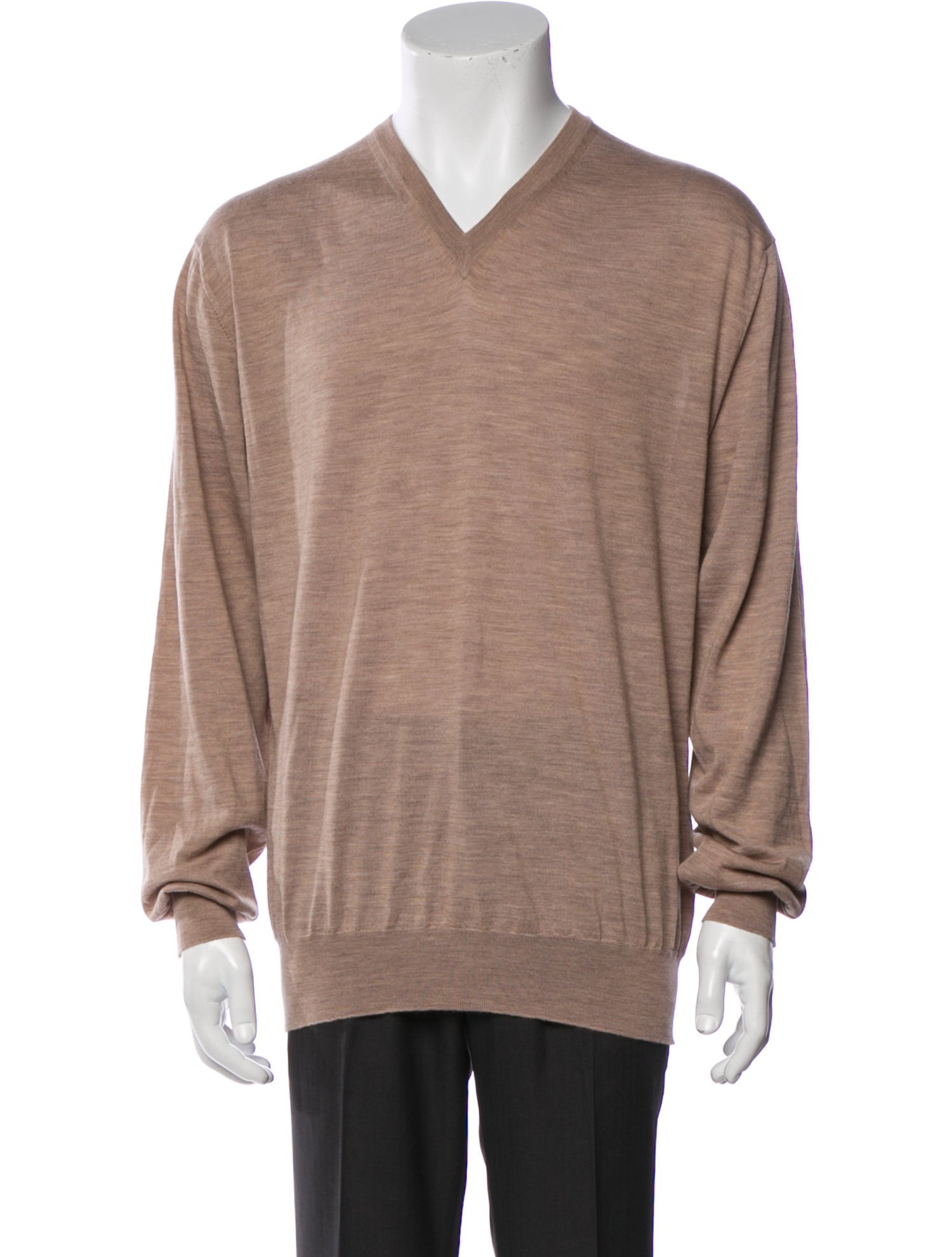 Brioni Wool V-Neck Pullover
