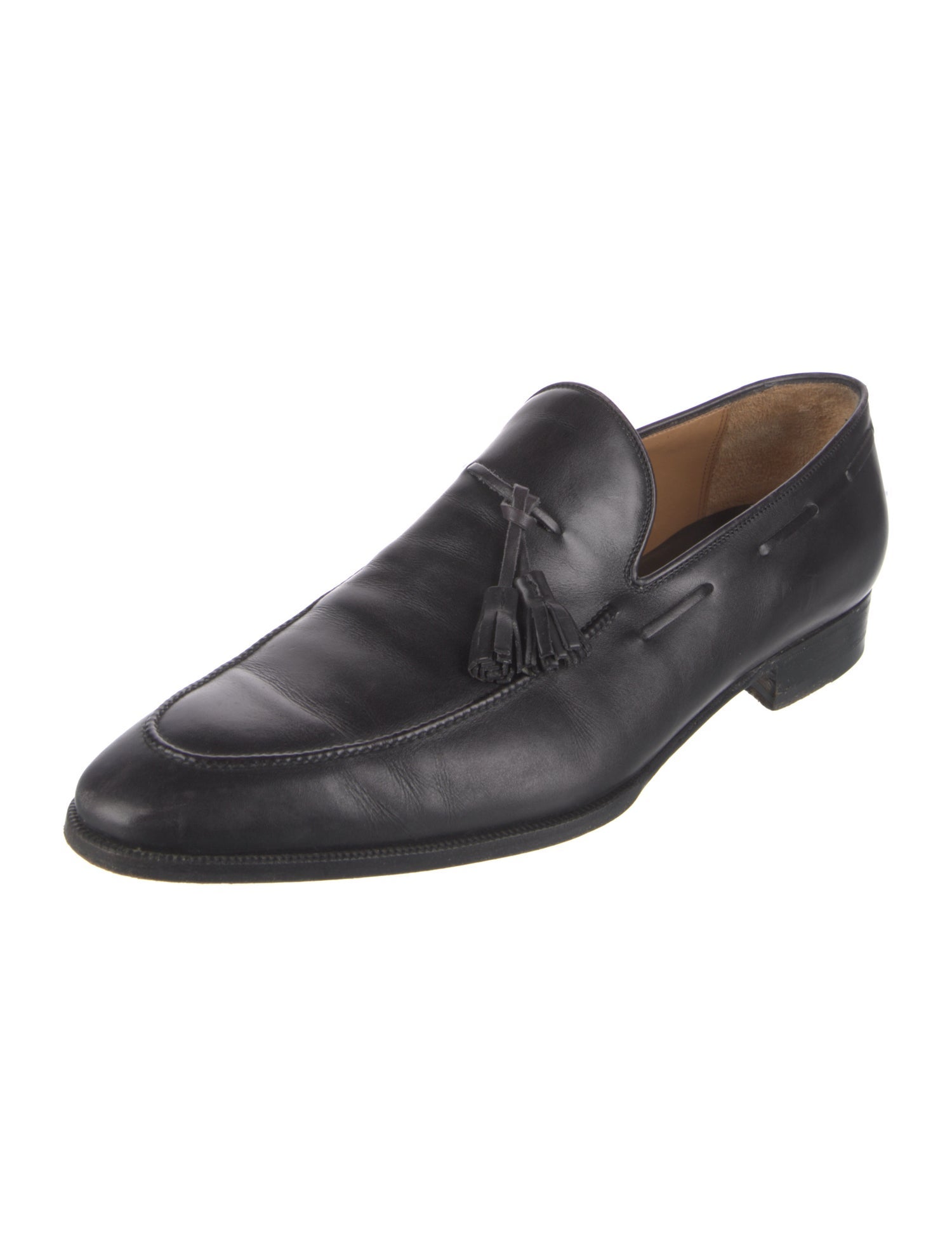 Brioni Leather Dress Loafers