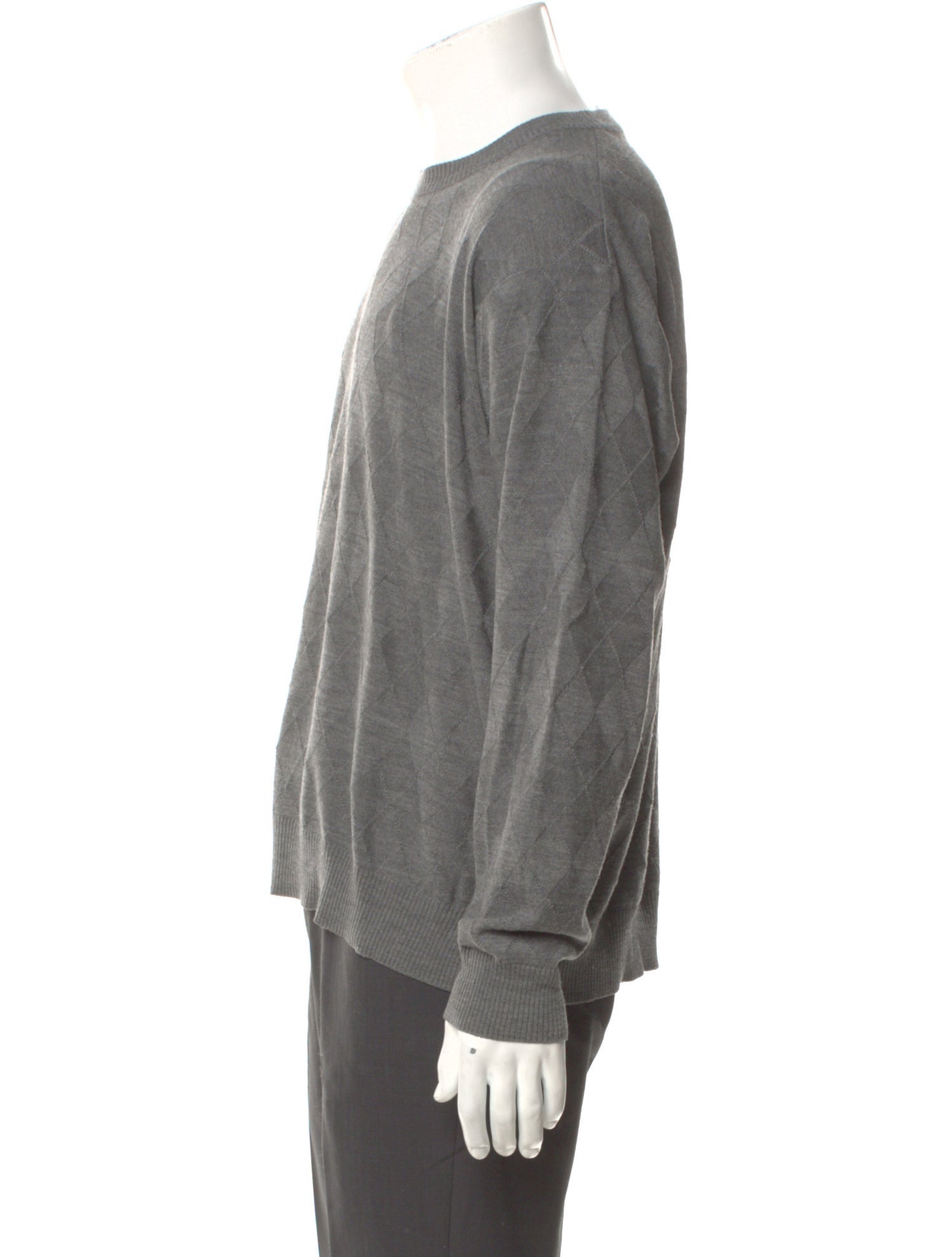 Brioni Wool Crew Neck Pullover