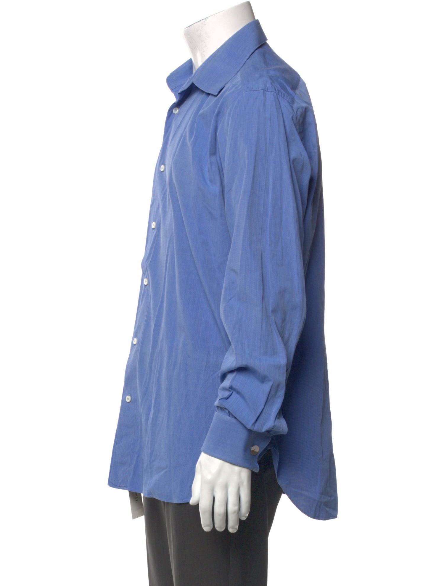 Brioni Striped Long Sleeve Dress Shirt