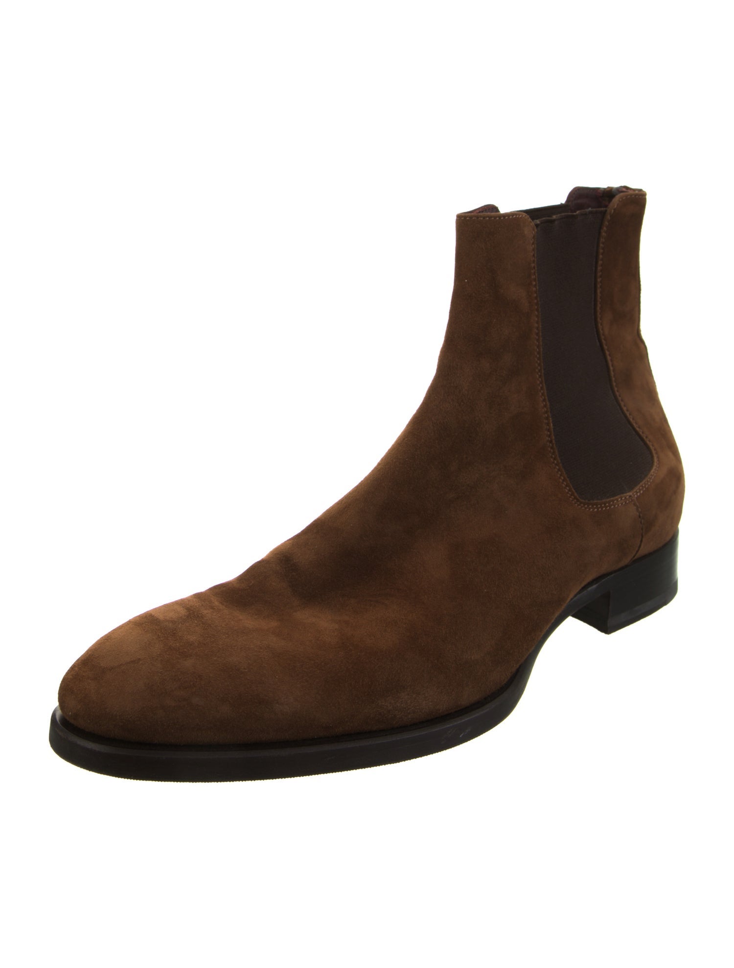 Brioni Suede Chelsea Boots