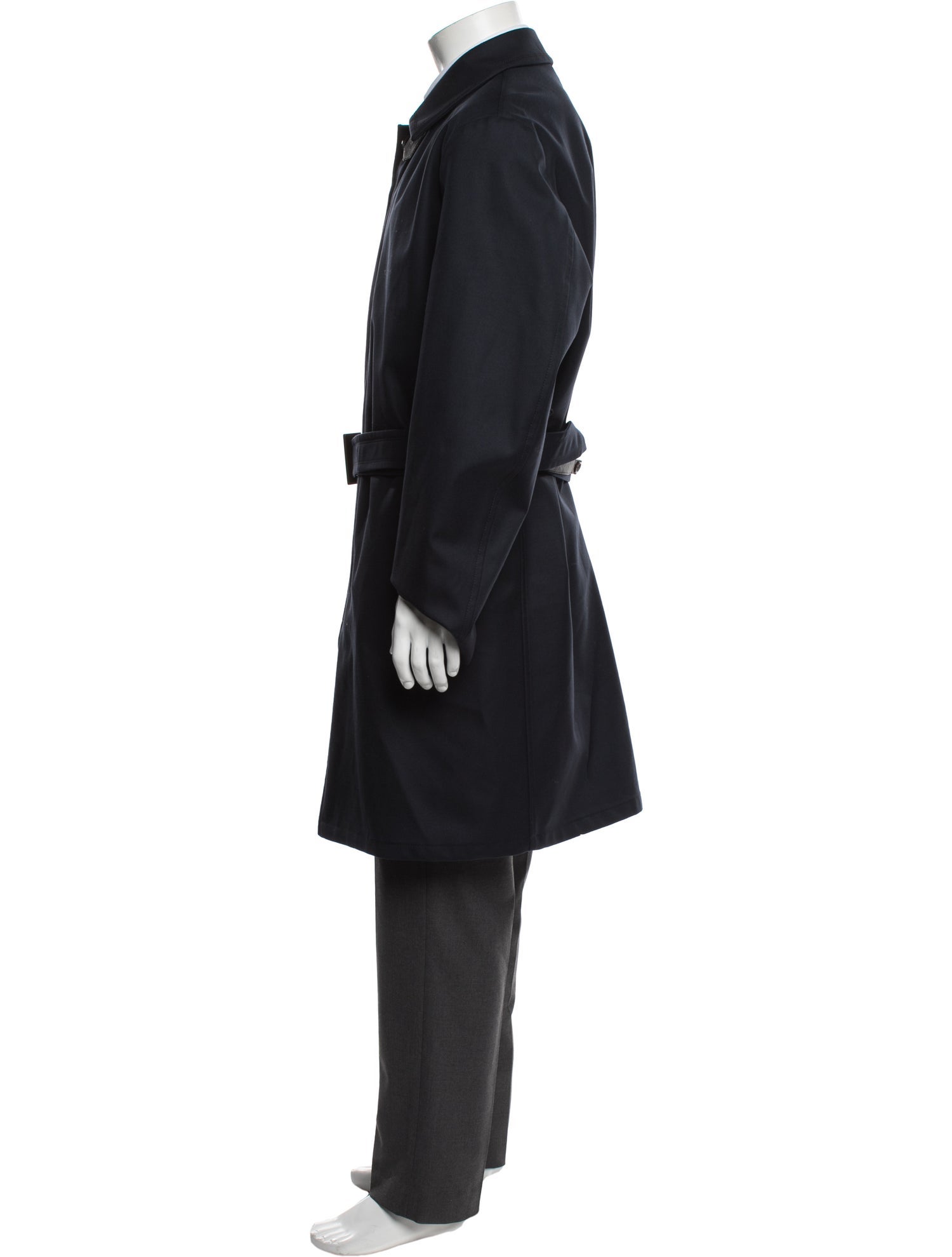 Brioni Wool Trench Coat