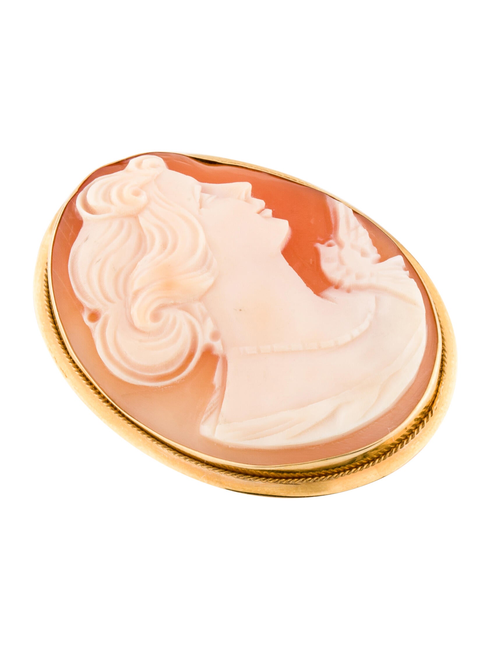 Brooch 18K Cameo Brooch Brooches BROOC28563 The RealReal