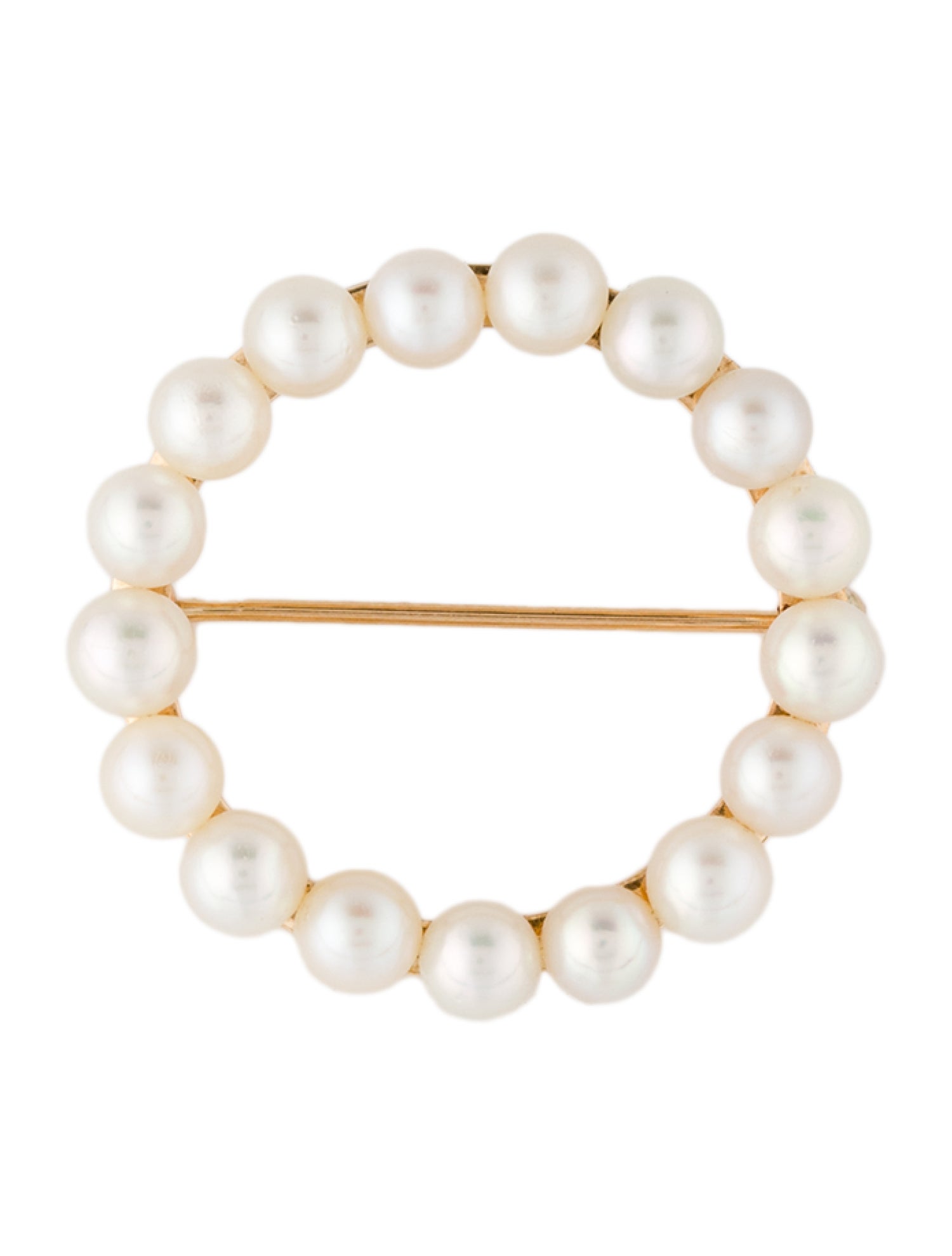 Brooch 14K Pearl Brooch