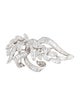 Brooch Platinum 8.40ctw Diamond Brooch Pendant