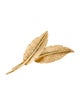 Brooch 14K Leaf Brooch Pin