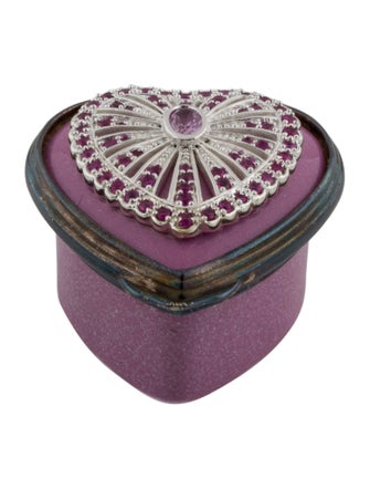 Halcyon Days Small Enamel Locket