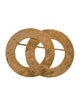 Brooch 14K Interlocking Circles Brooch Pin