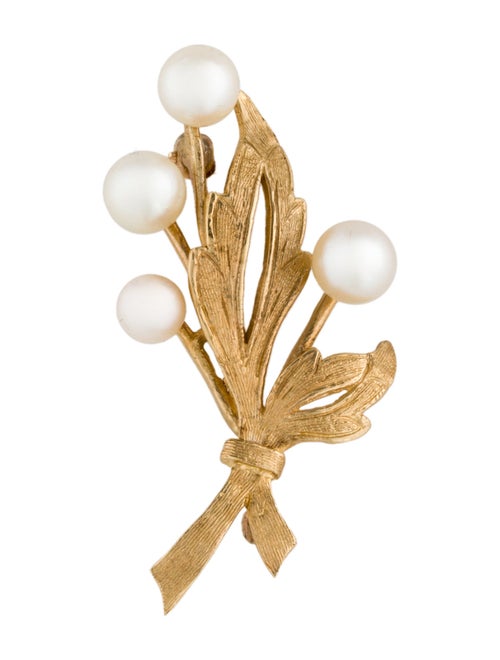 Brooch 14K Pearl Brooch