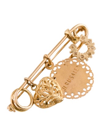 Brooch Jerusalem Virgin Mary Pin Brooch