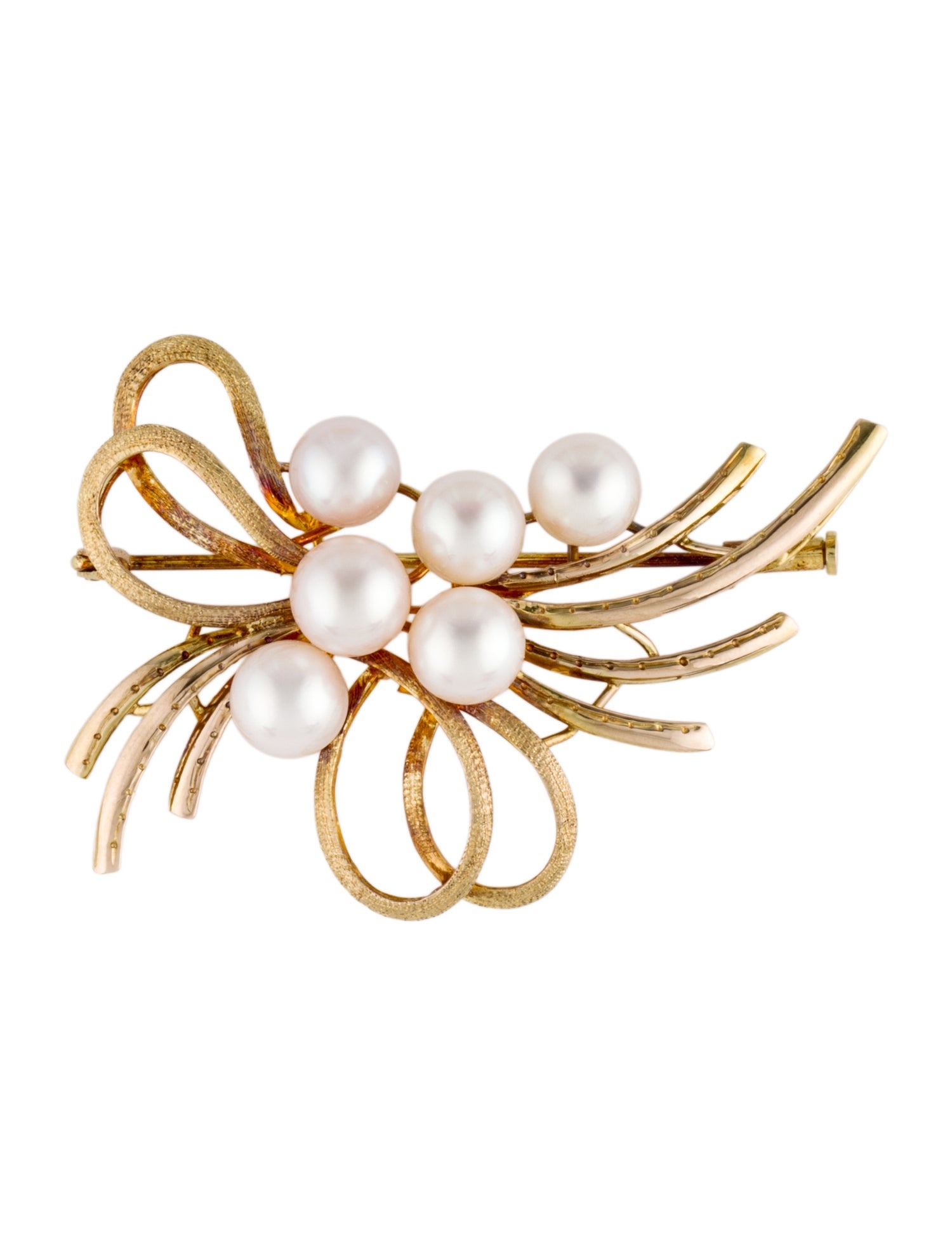 Brooch 14K Pearl