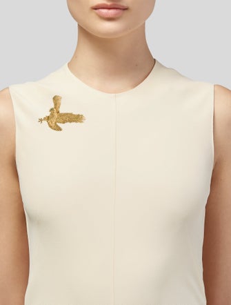 Brooch 18K Emerald Bird Brooch