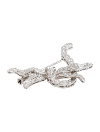 Brooch 18K Emerald & Diamond Dragonfly Brooch