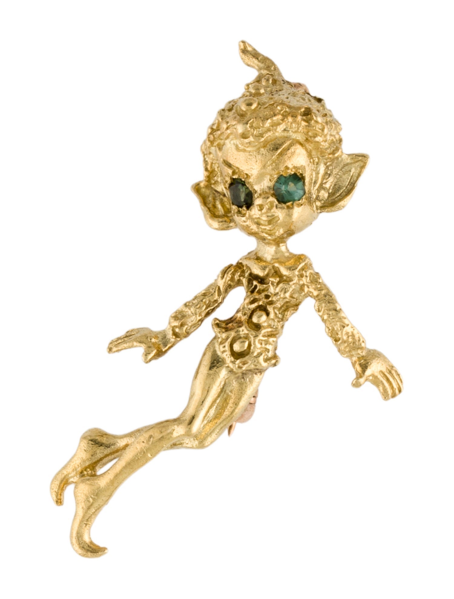 Brooch Tourmaline Elf