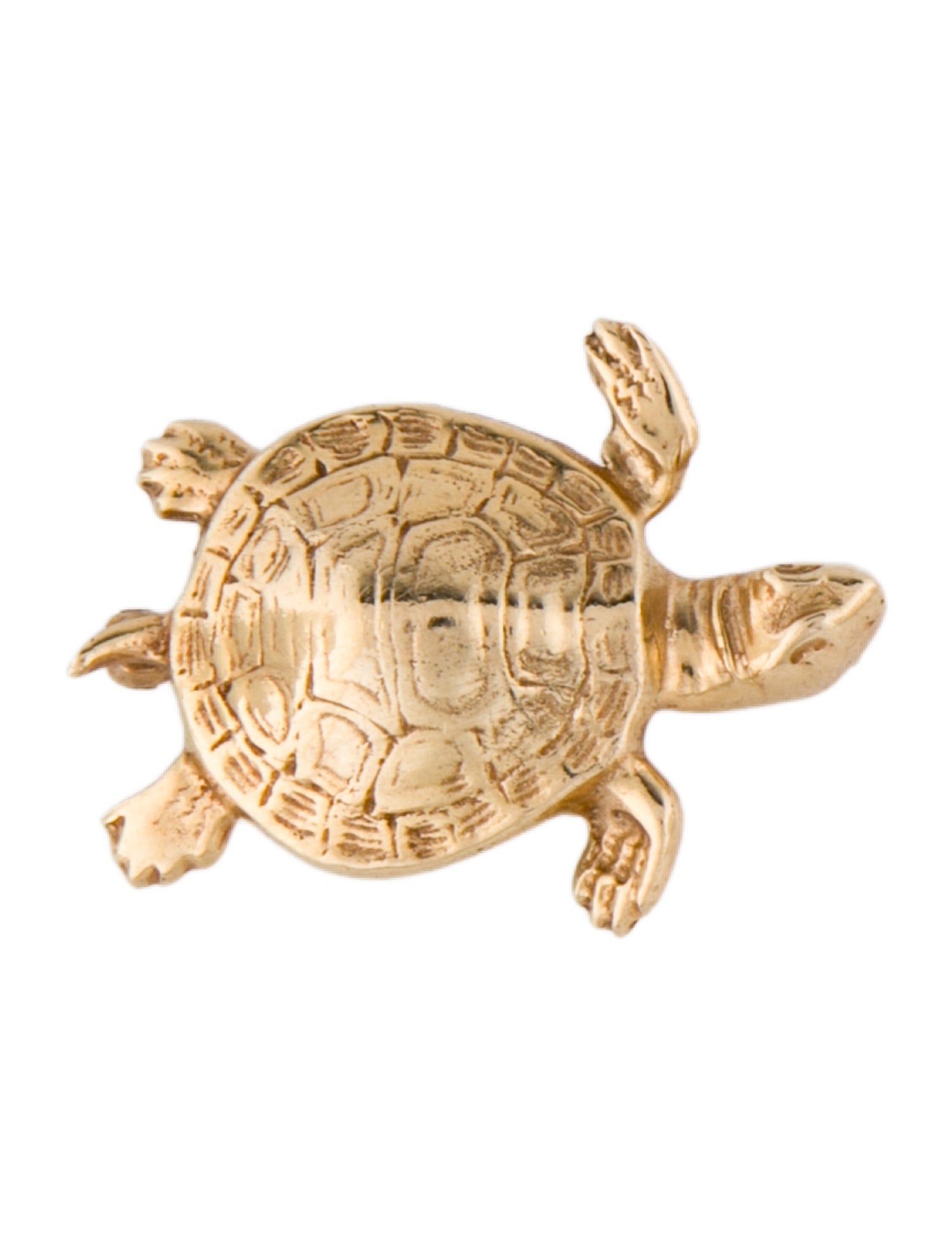 Brooch 14K Turtle