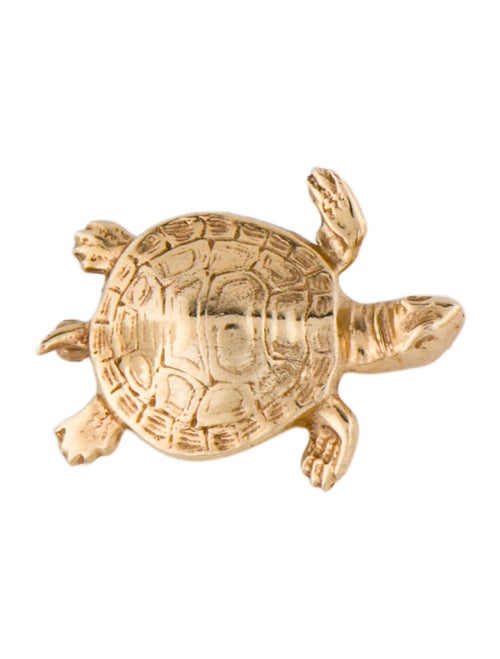 Brooch 14K Turtle Brooch
