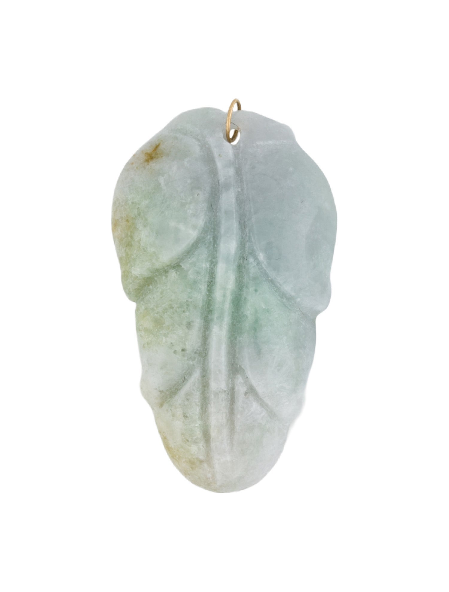 Brooch 18K Jadeite Pendant