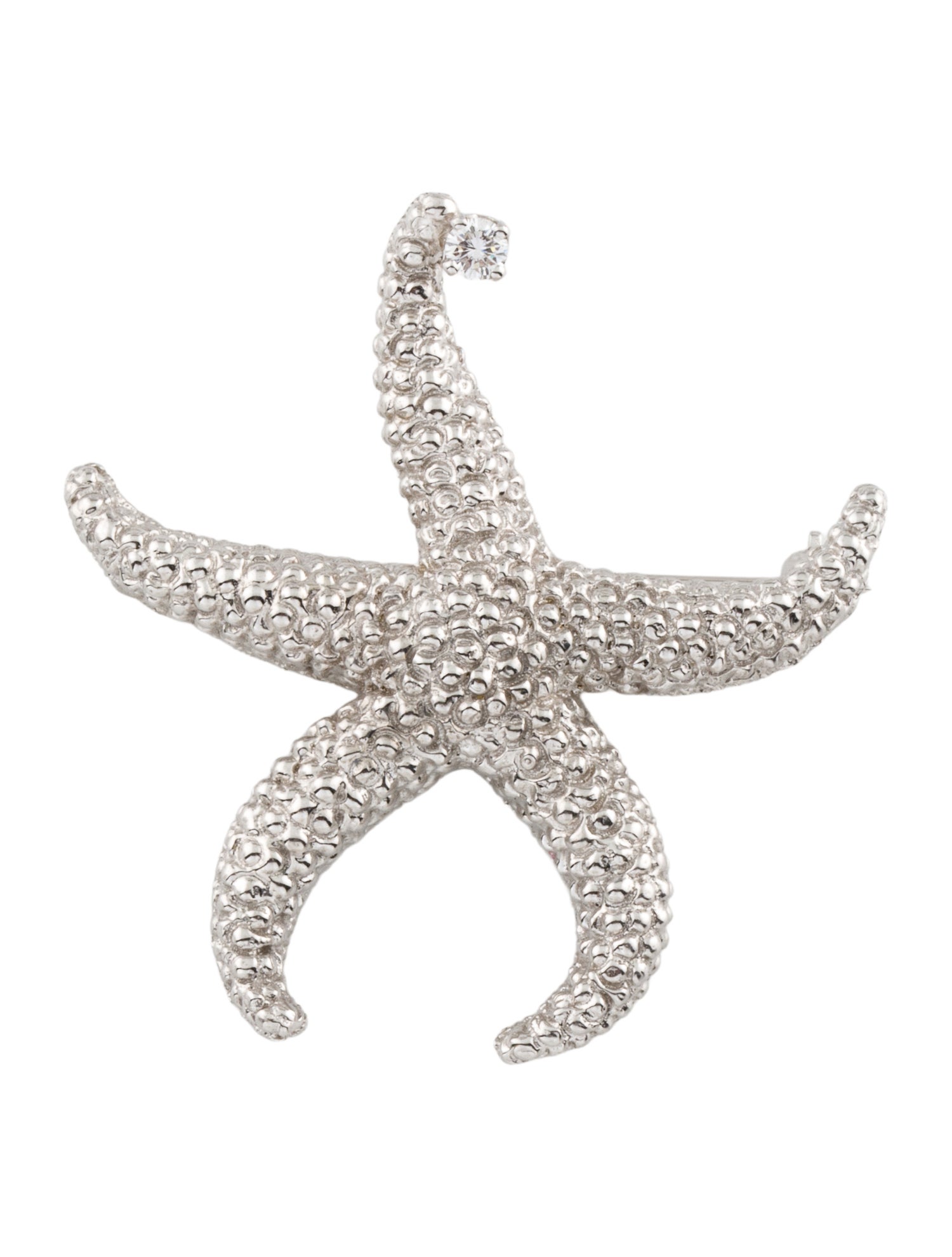 Brooch 18K Diamond Starfish Brooch