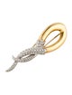 Brooch 18K 1.44ctw Diamond Pin Brooch
