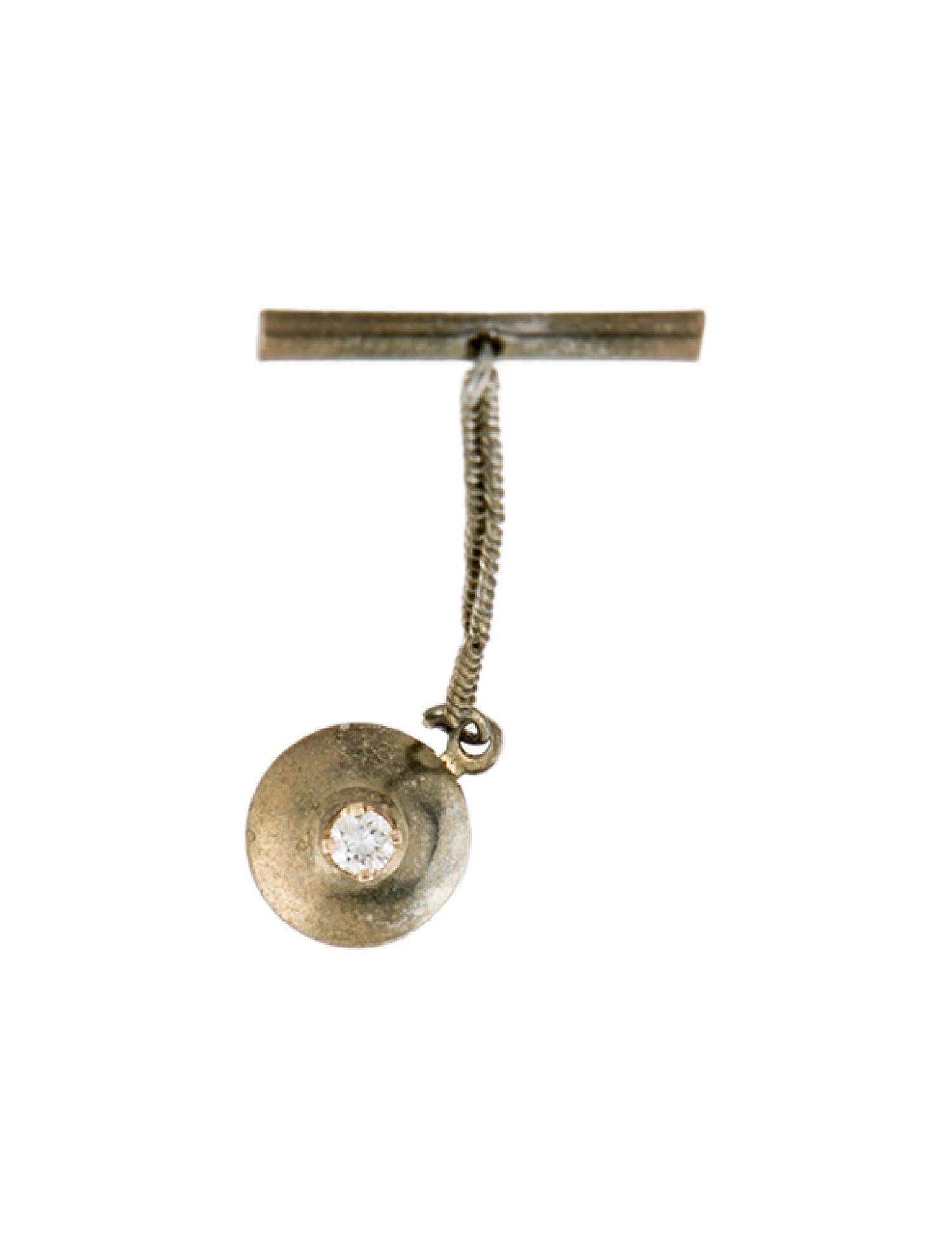 Brooch 14K Diamond Pin