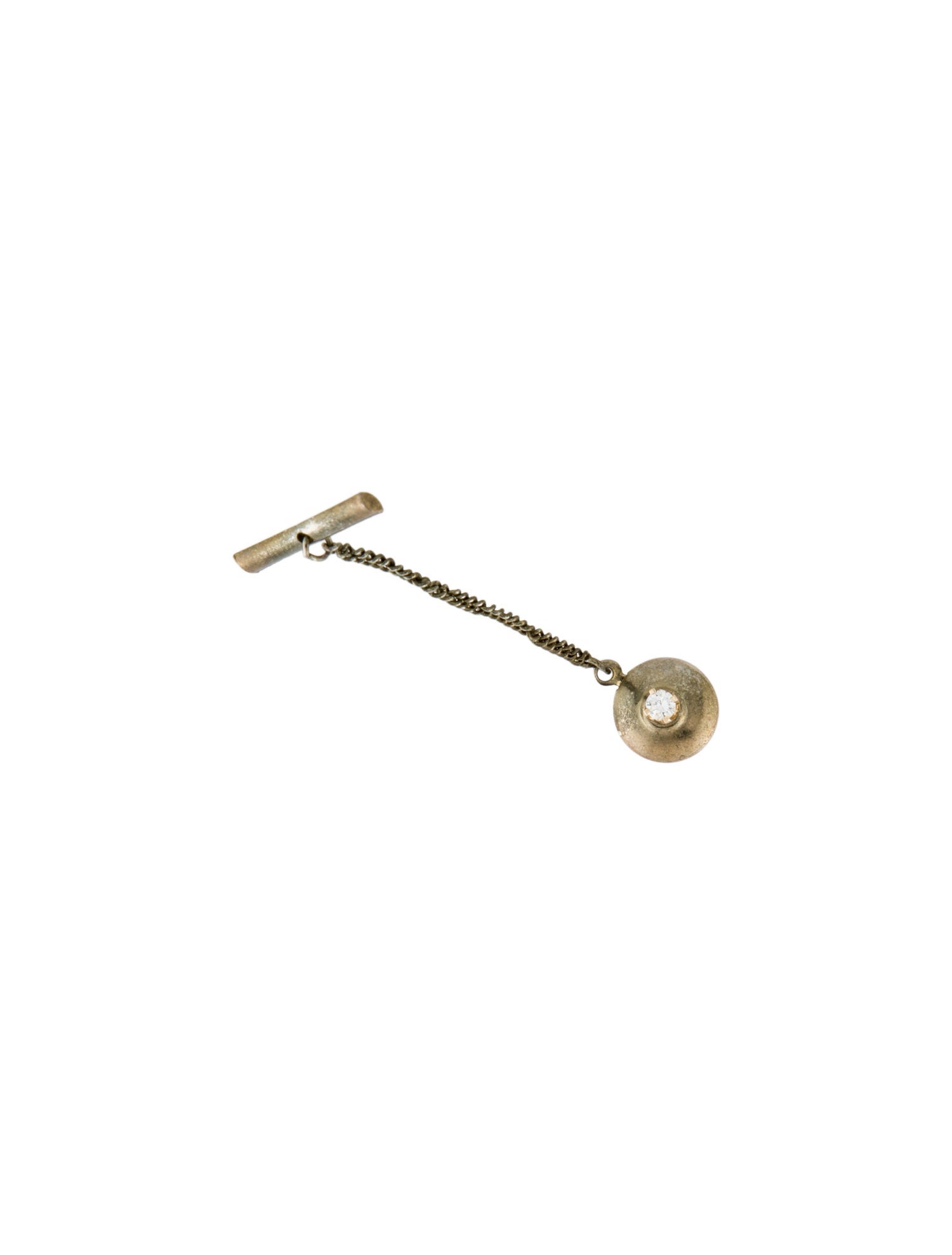 Brooch 14K Diamond Pin