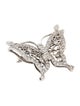 Brooch 14K Diamond Butterfly Pin