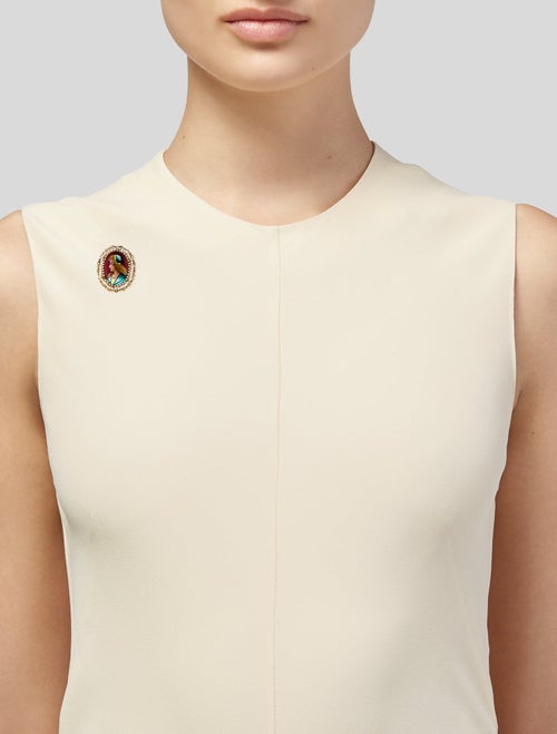 Brooch 14K Pearl & Enamel Convertible Brooch