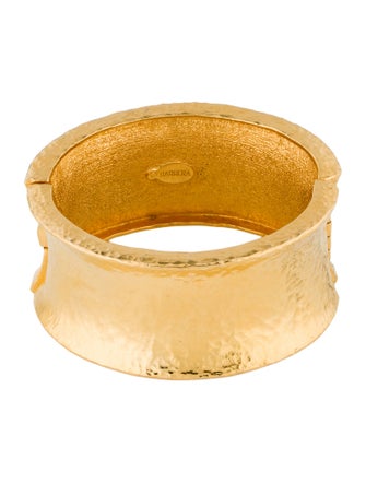 Barrera Hammered Bangle Bracelet