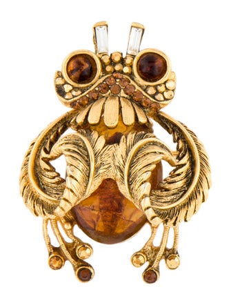 Barrera Crystal Insect/ Bug Brooch Pin
