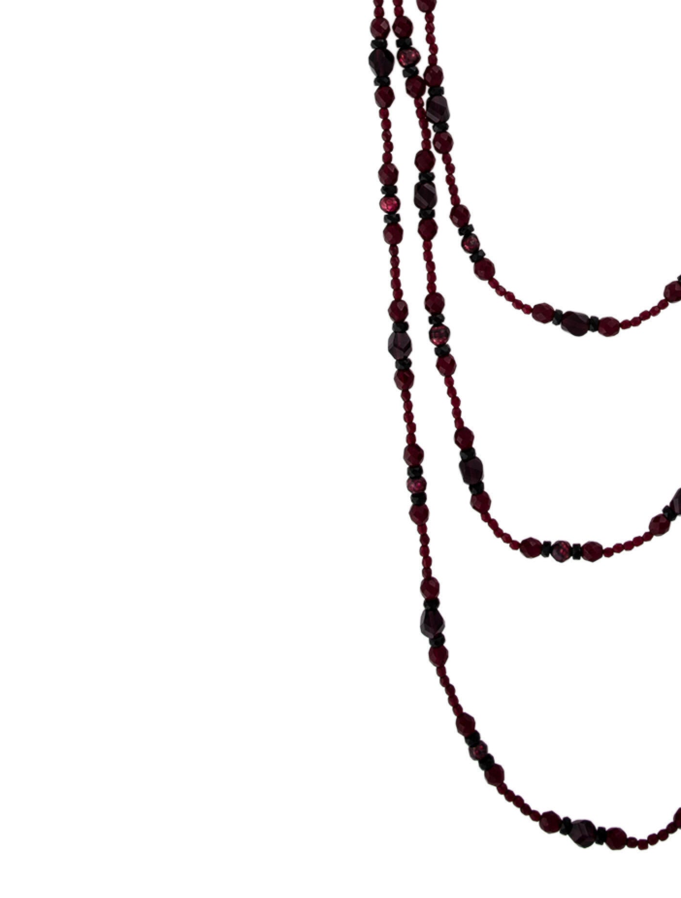 Barrera Beaded Multistrand Necklace